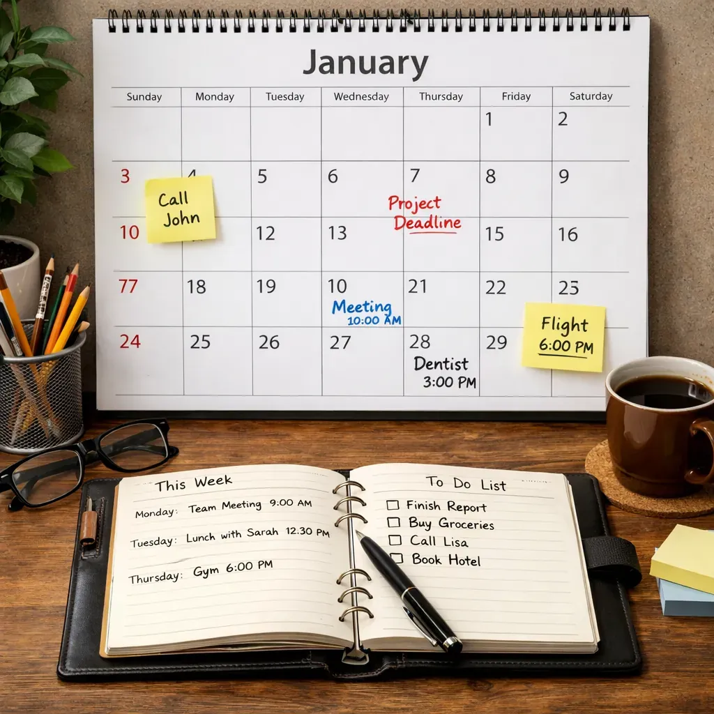 Calendar and planner