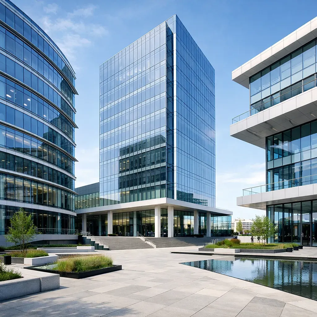 Modern clean corporate architecture