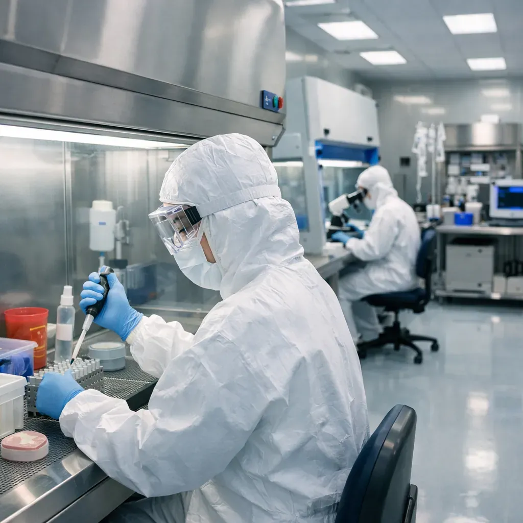 Sterile laboratory environment