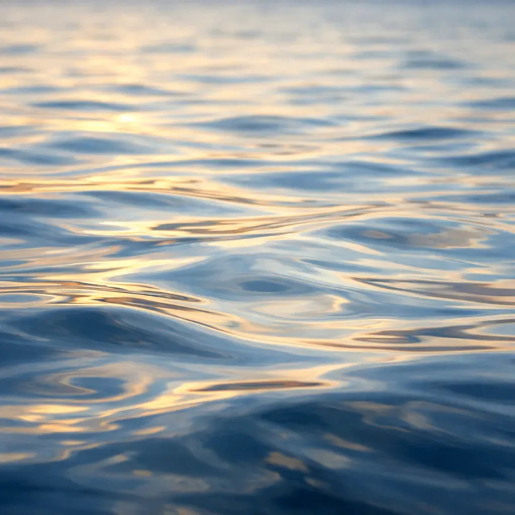 Calm water abstract