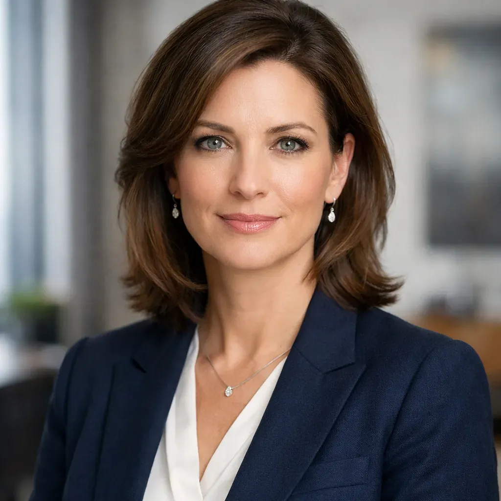 Professional portrait of Elena Vance