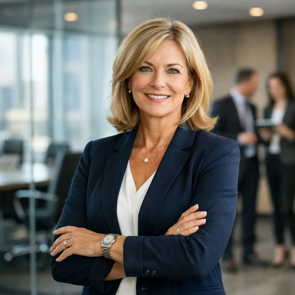 Executive Coach in a modern corporate setting