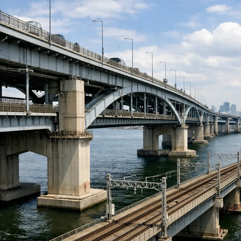 Large scale bridge infrastructure