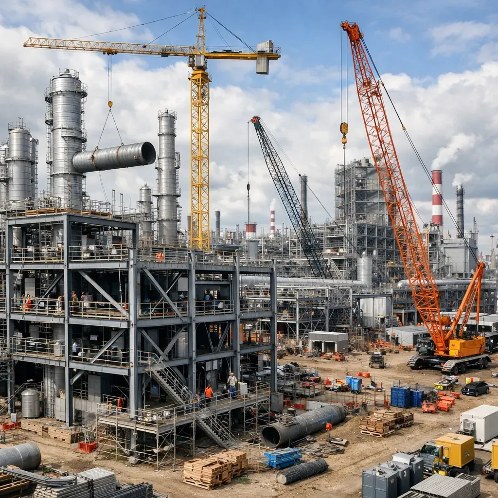 Commercial high-rise construction