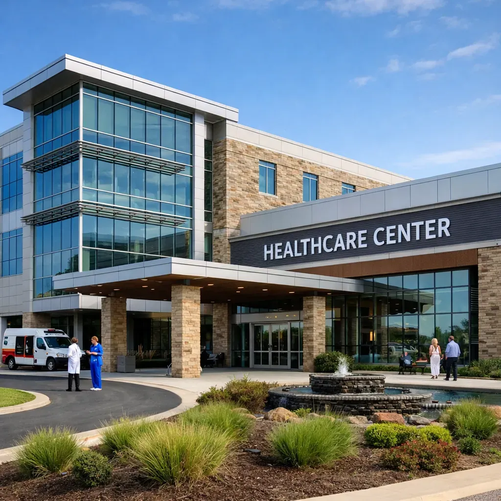 Healthcare facility architectural structure