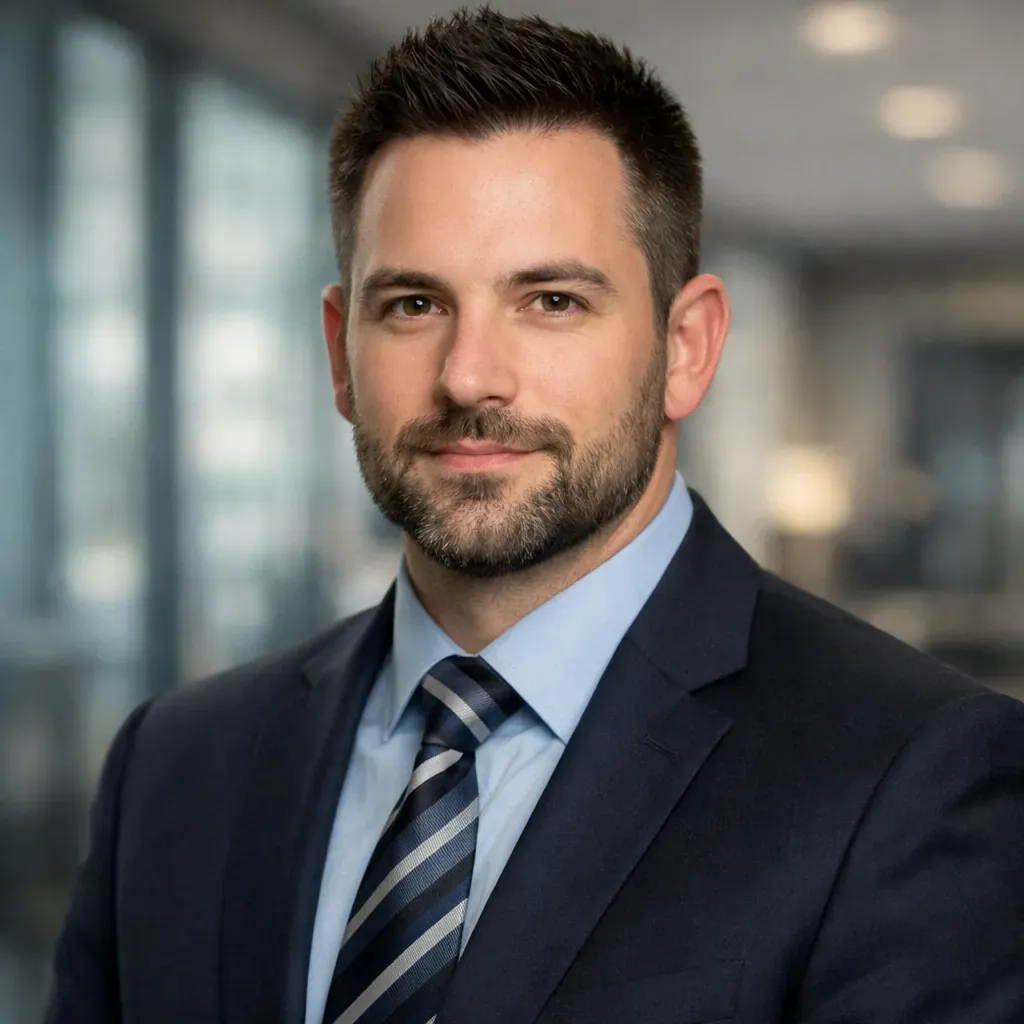 Professional portrait of Marcus Vance