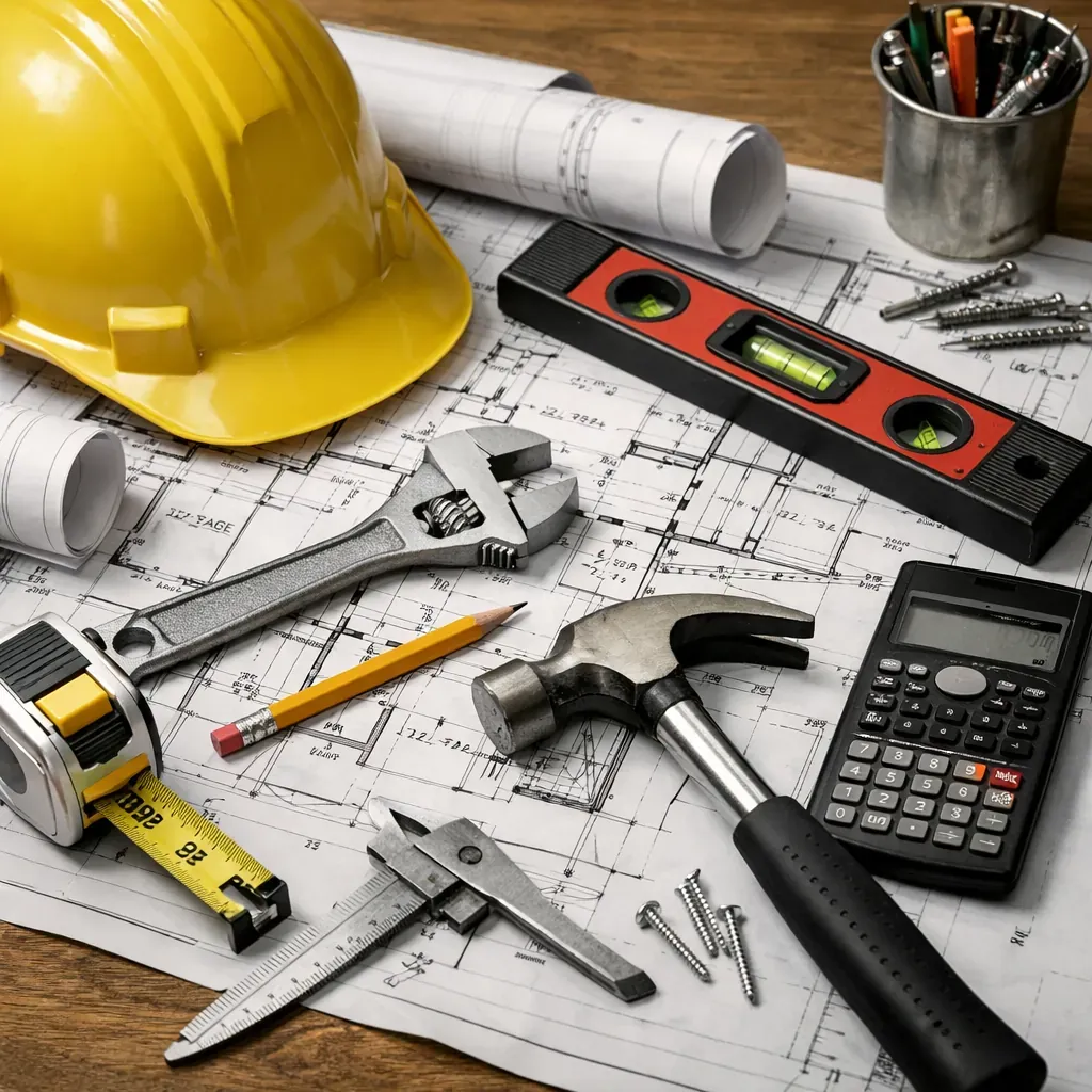 Construction plans and tools