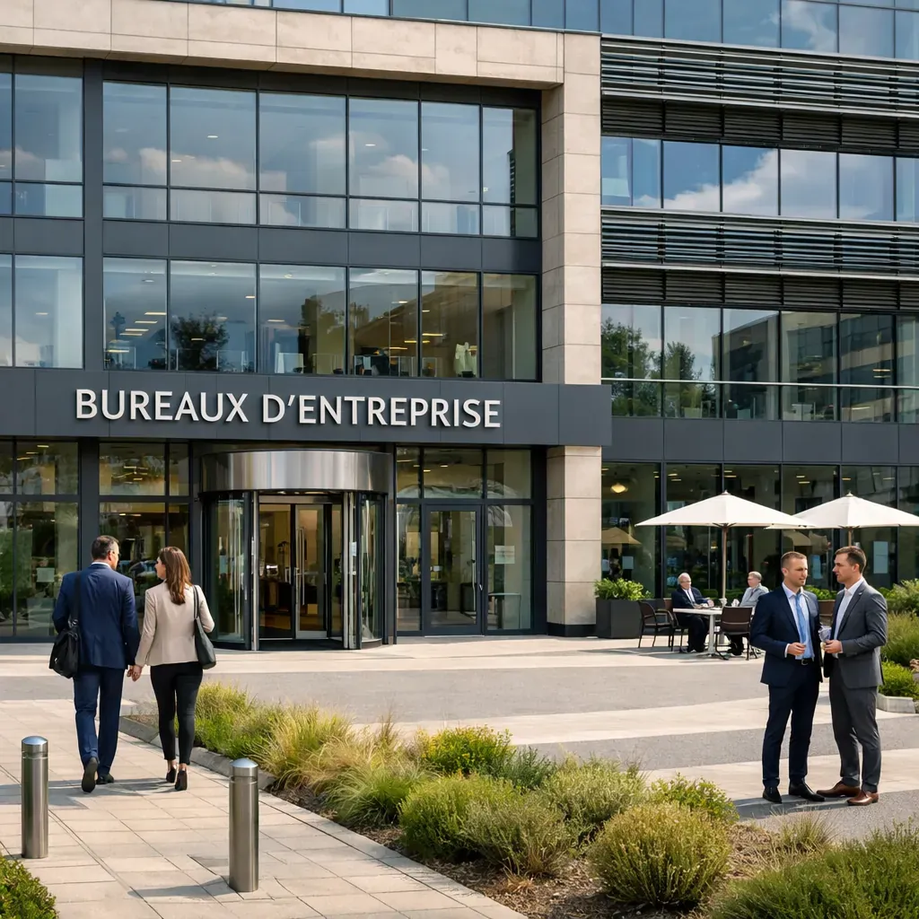 Corporate interior setup
