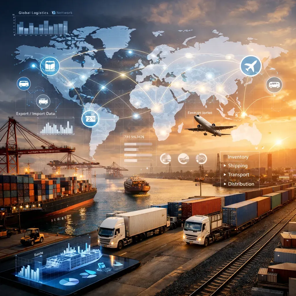 Global Supply Chain Logistics Visualization