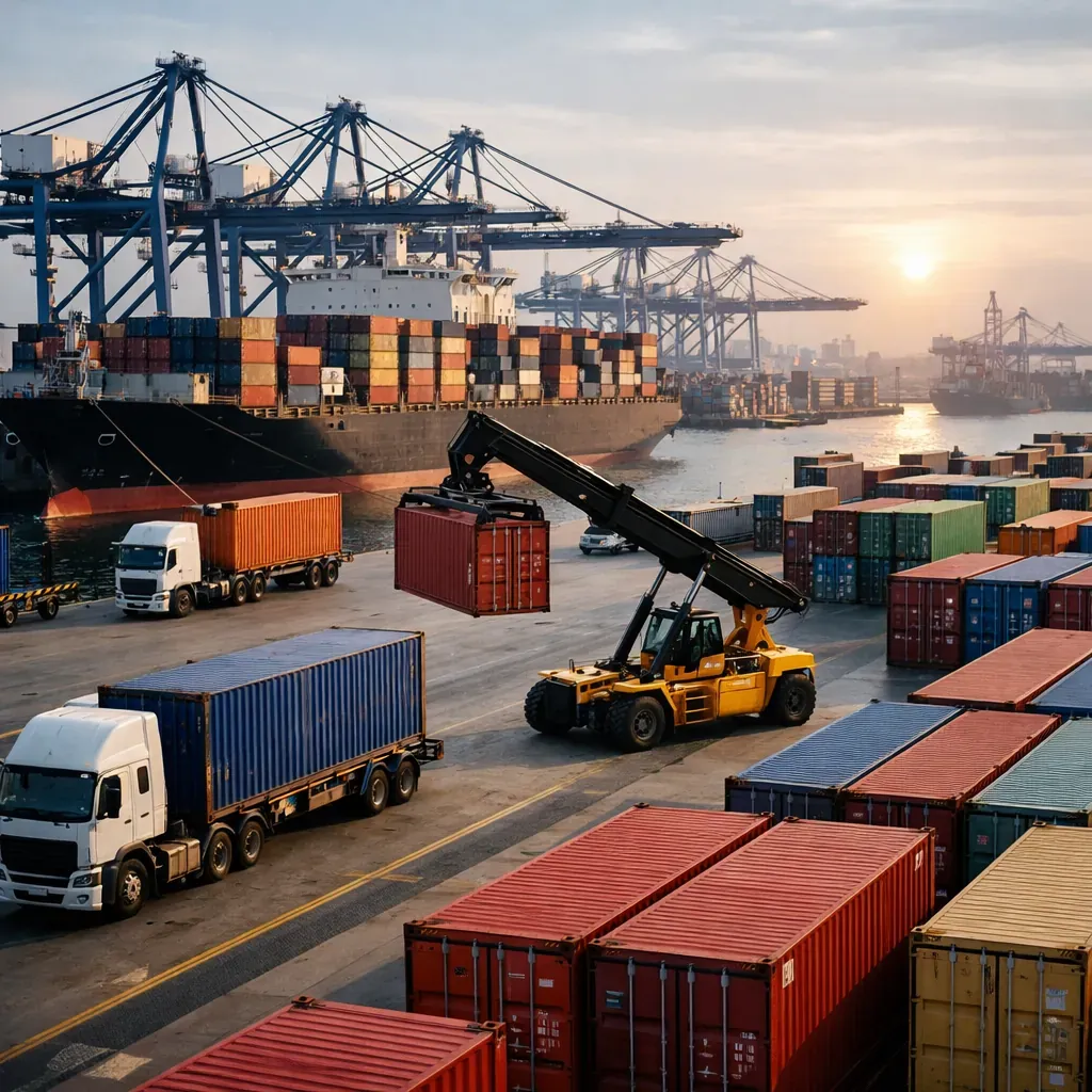 Logistics and shipping containers