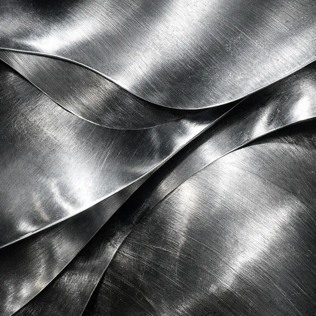 Abstract metallic texture