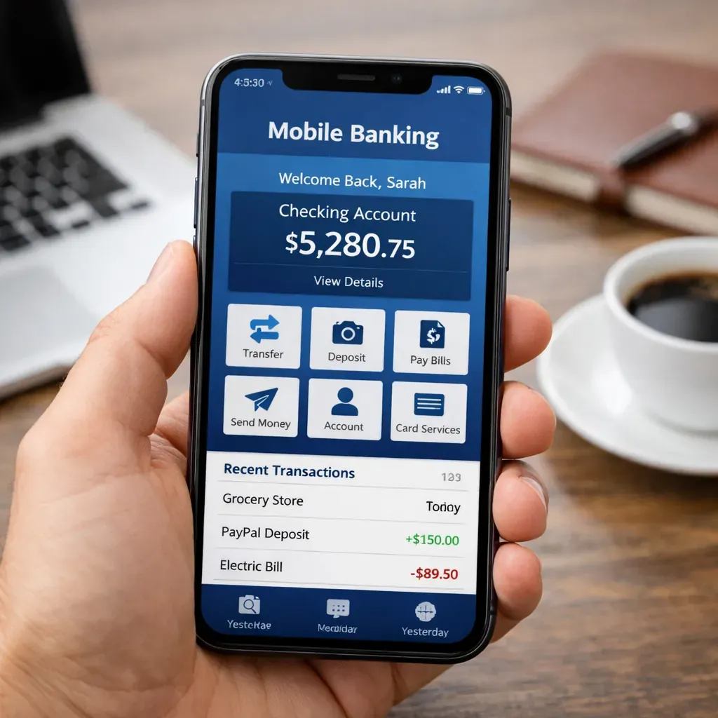 Finance App Interface