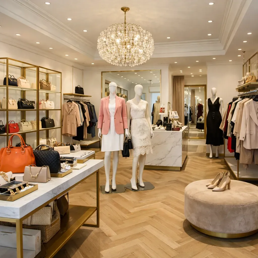 Fashion retail store display