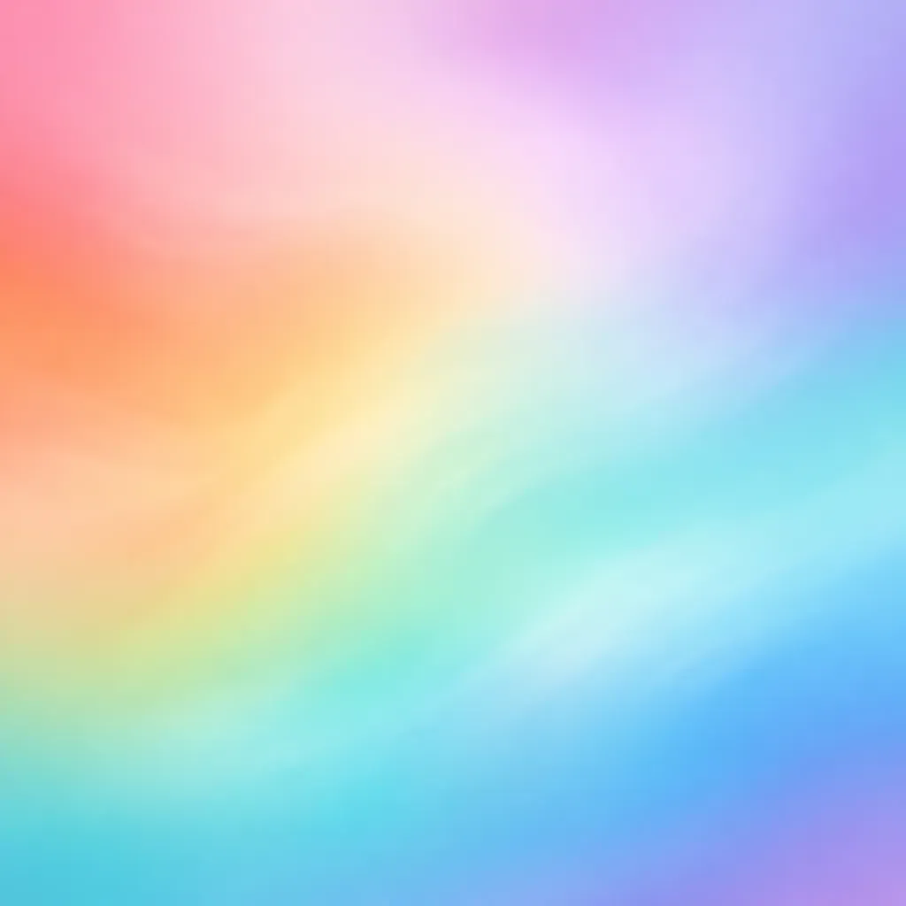 Abstract colorful pastel gradient design
