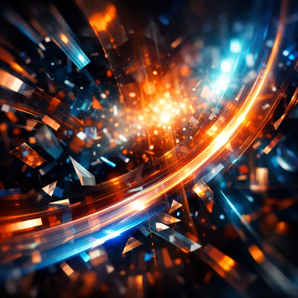 Abstract digital art representation