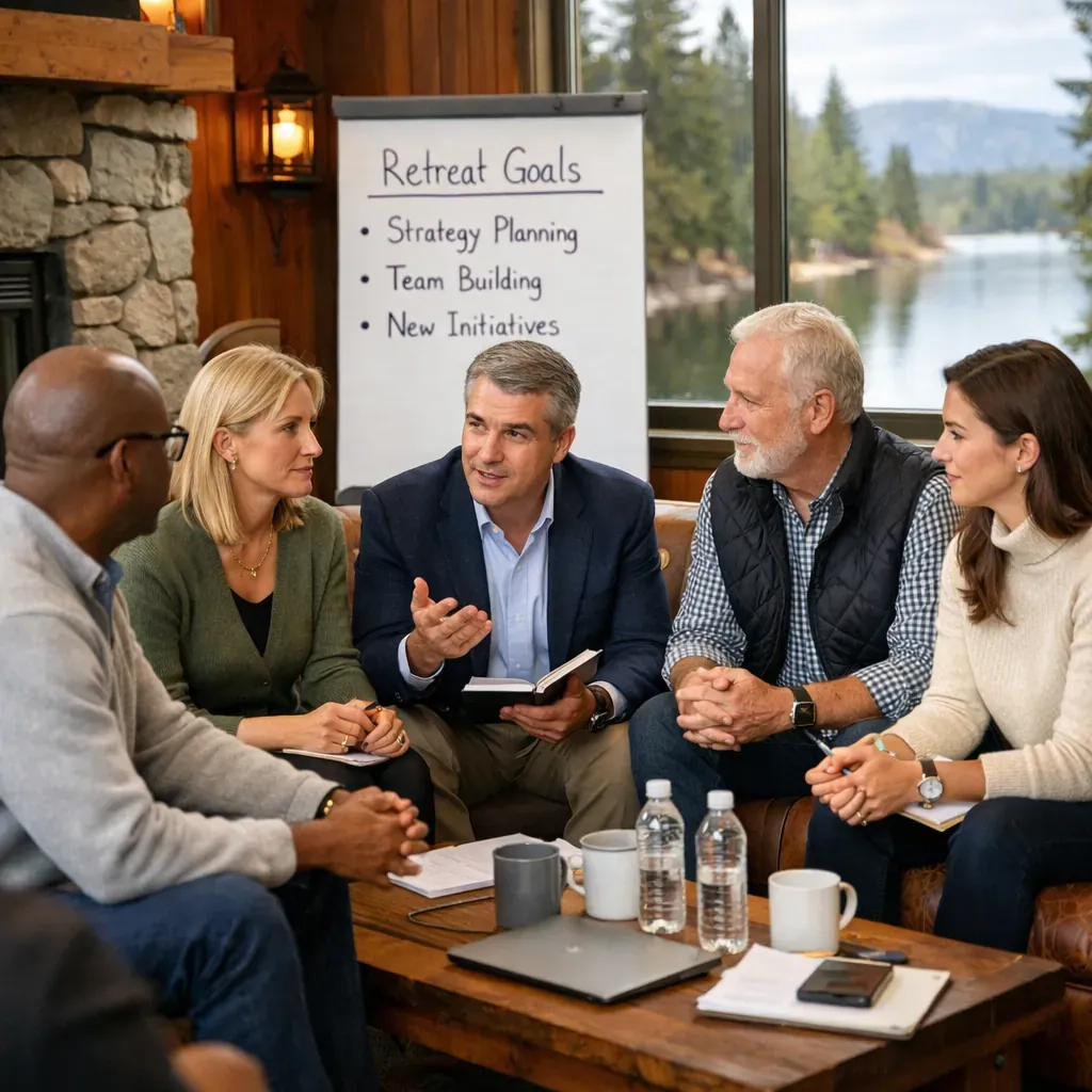 Executive team retreat discussion