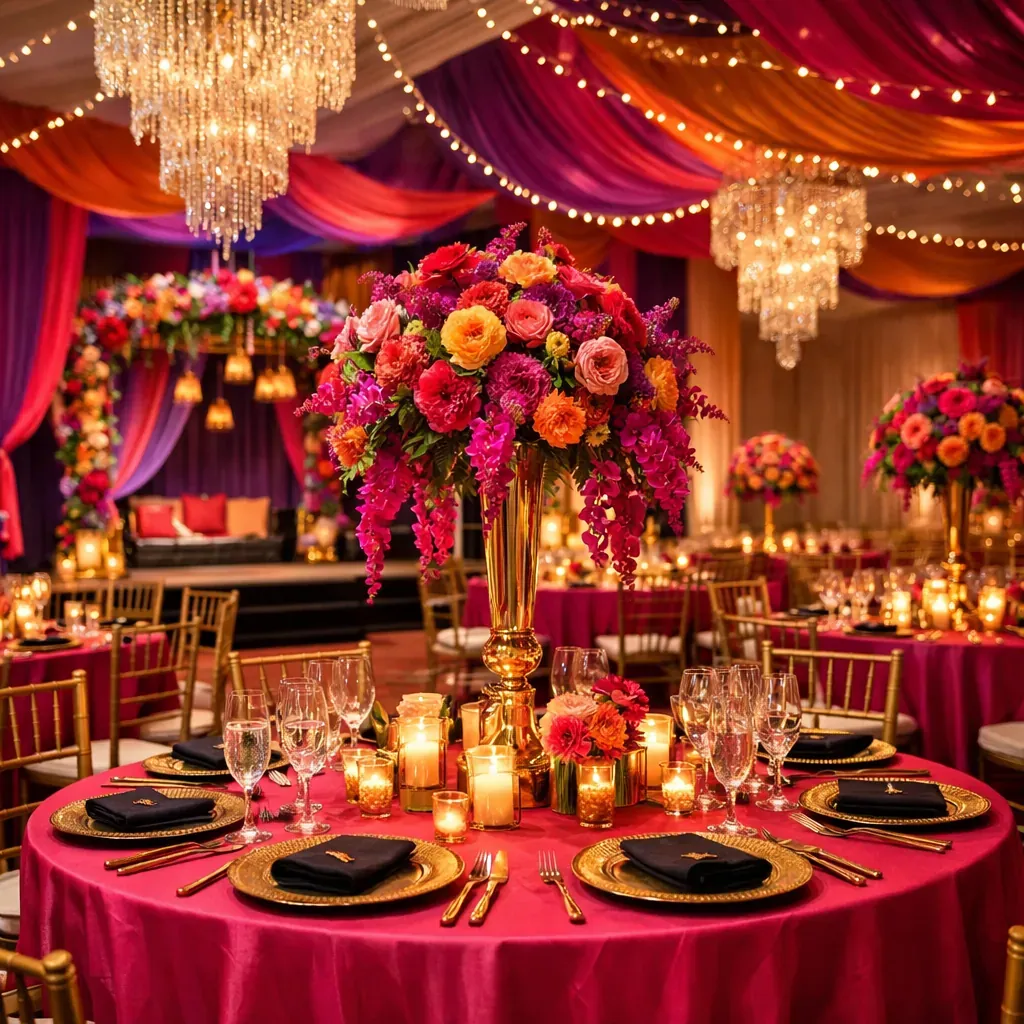 Vibrant Event Setup