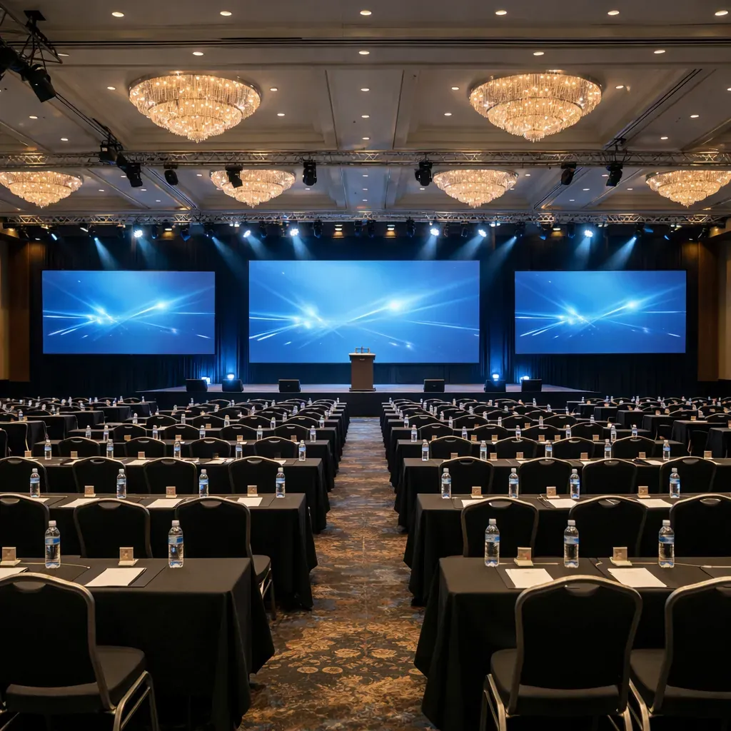 Large conference hall