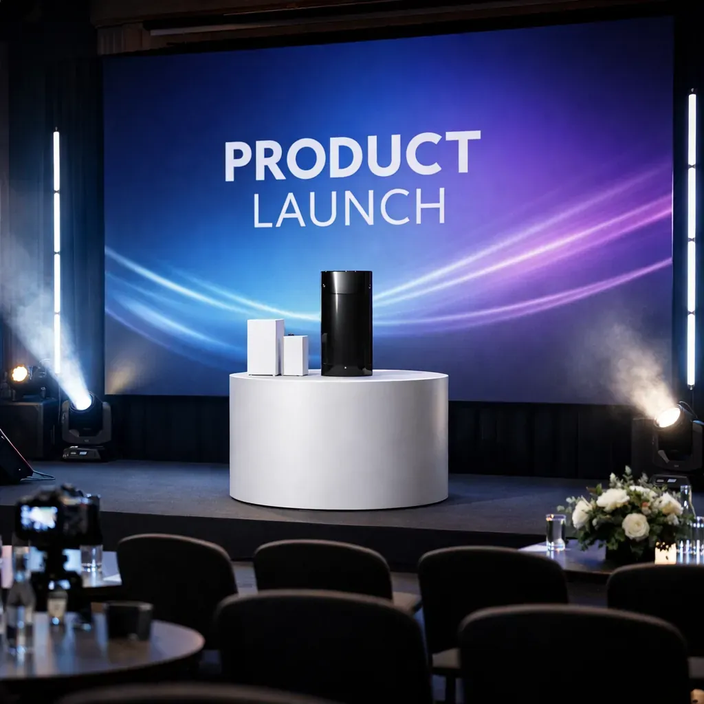 Product launch setup