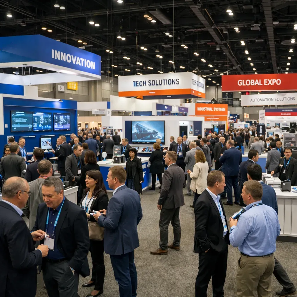 Trade show floor