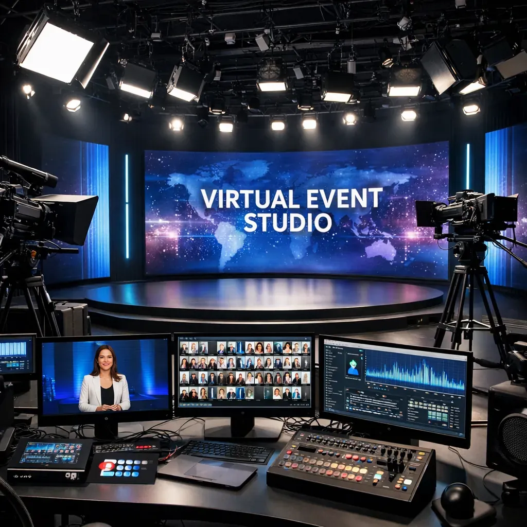 Virtual event studio