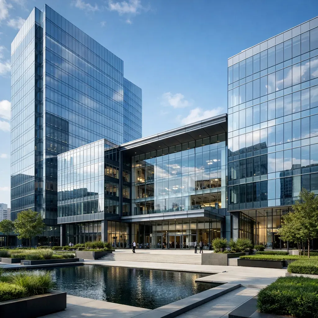 Modern corporate office architecture