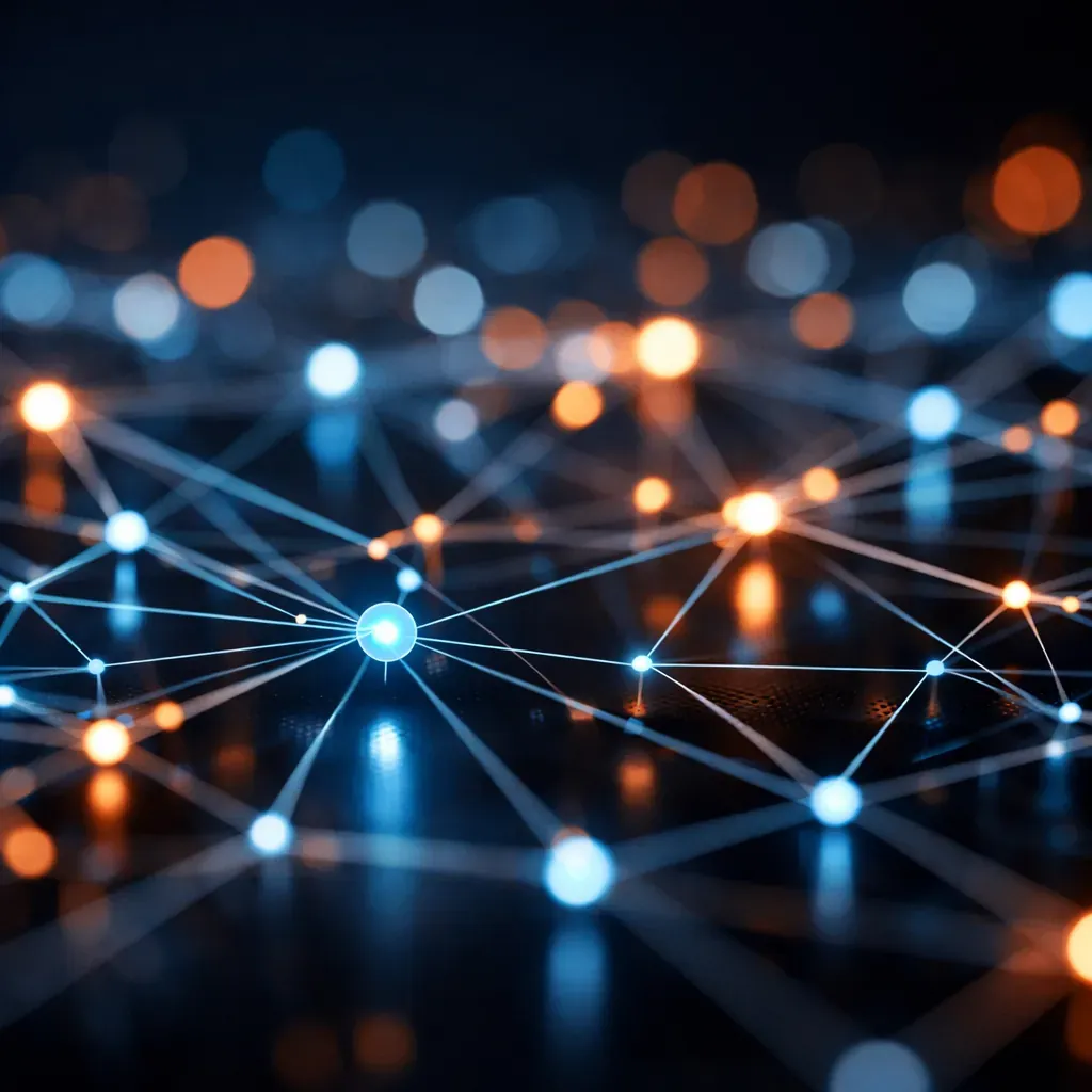 Digital nodes connected