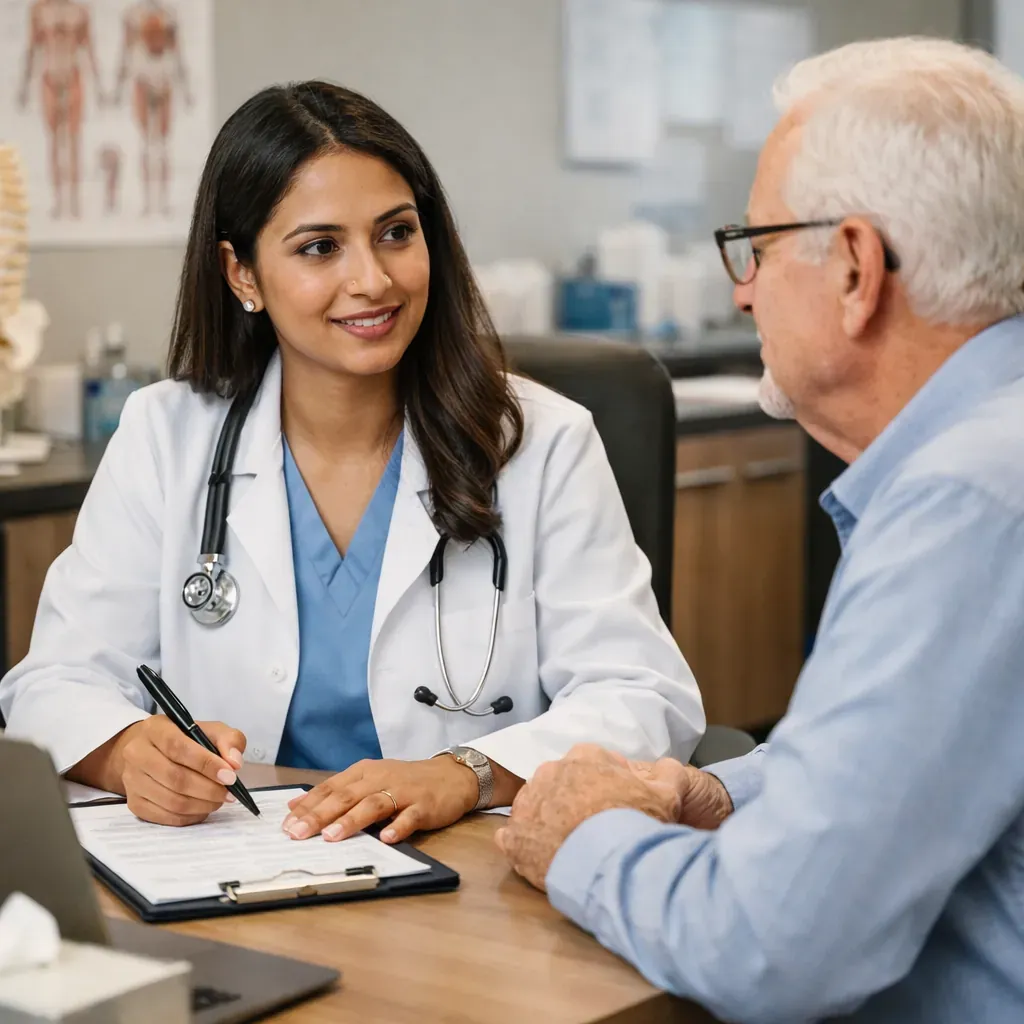 Healthcare professional consulting
