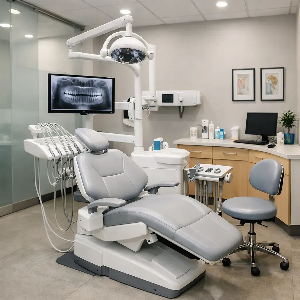 Dental clinic interior