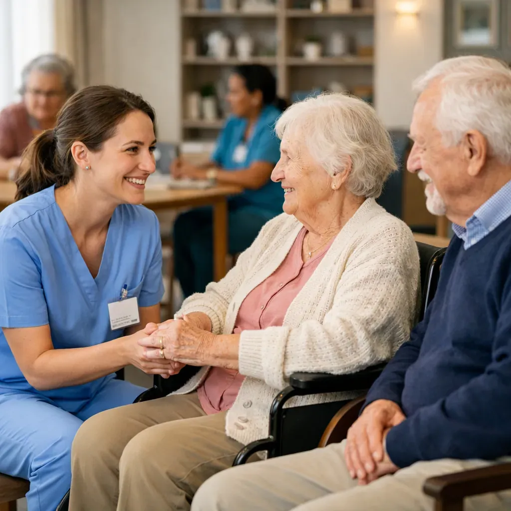 Senior care facility interaction