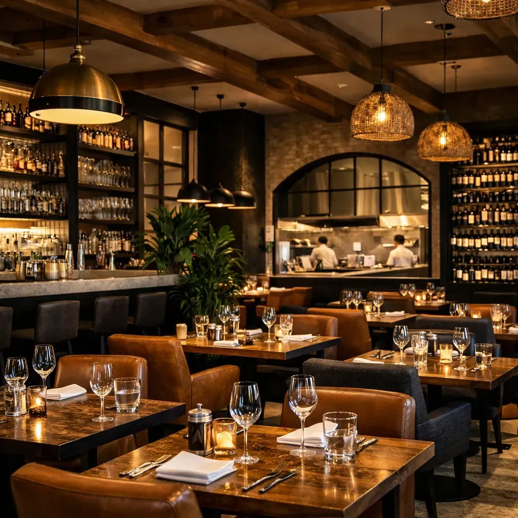 Restaurant interior