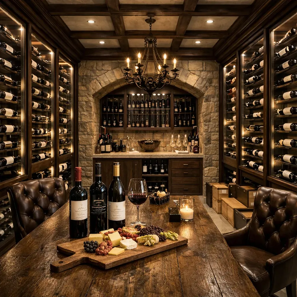 High end wine cellar