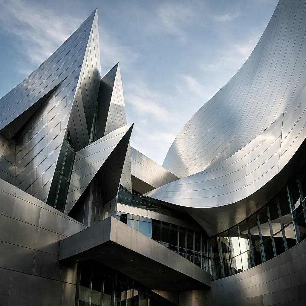 Abstract building architecture