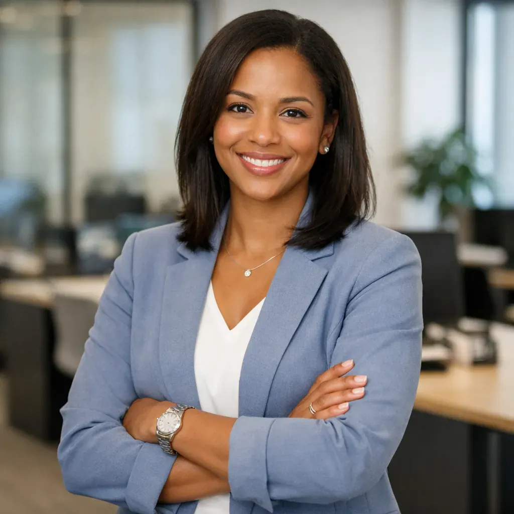 Clara Jenkins - HR Professional in modern office setting