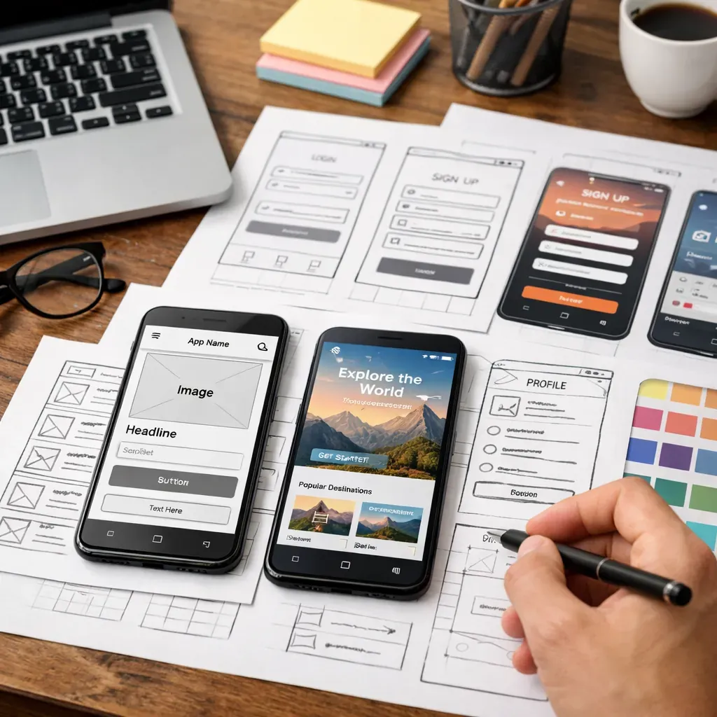 Mobile app development environment