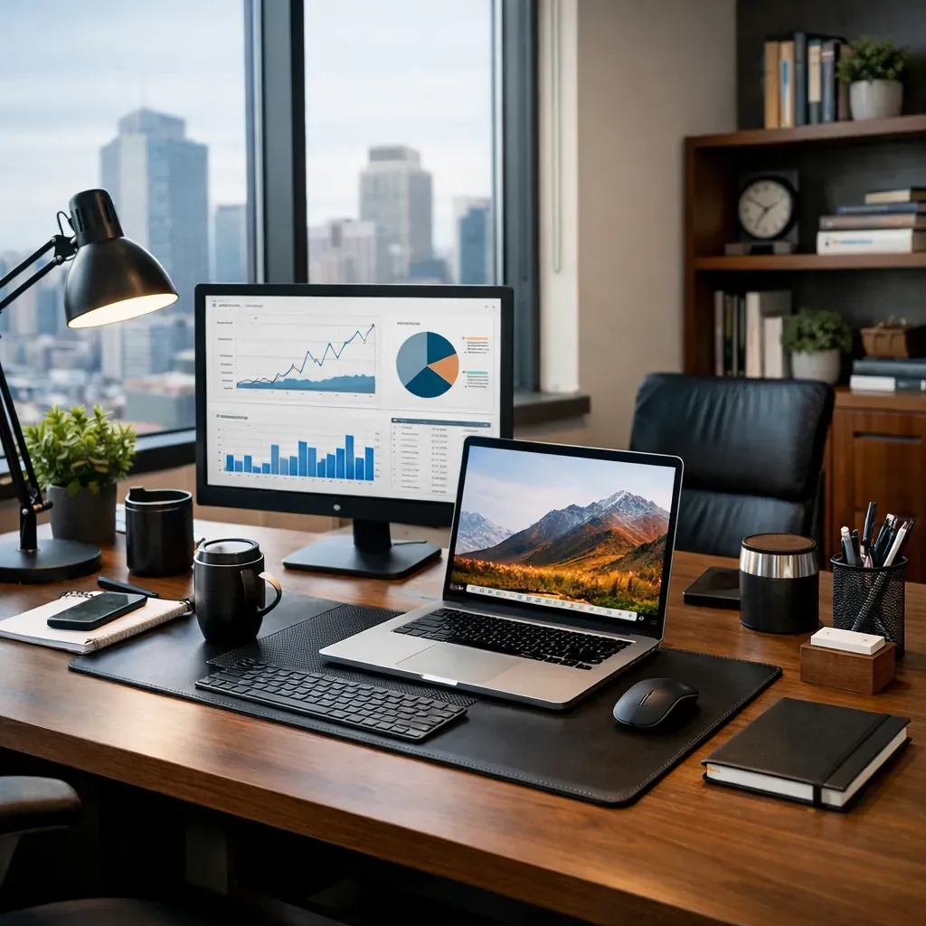 Professional workspace