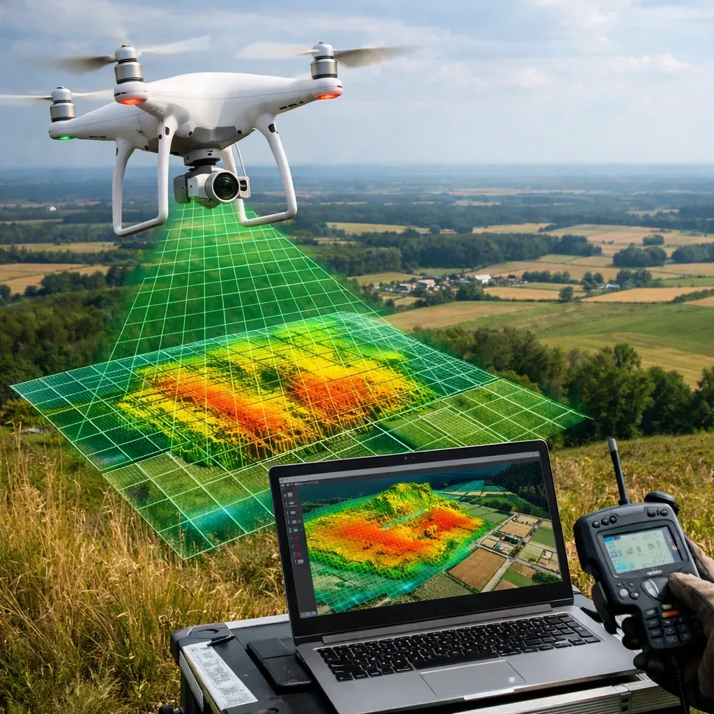 Drone technology mapping