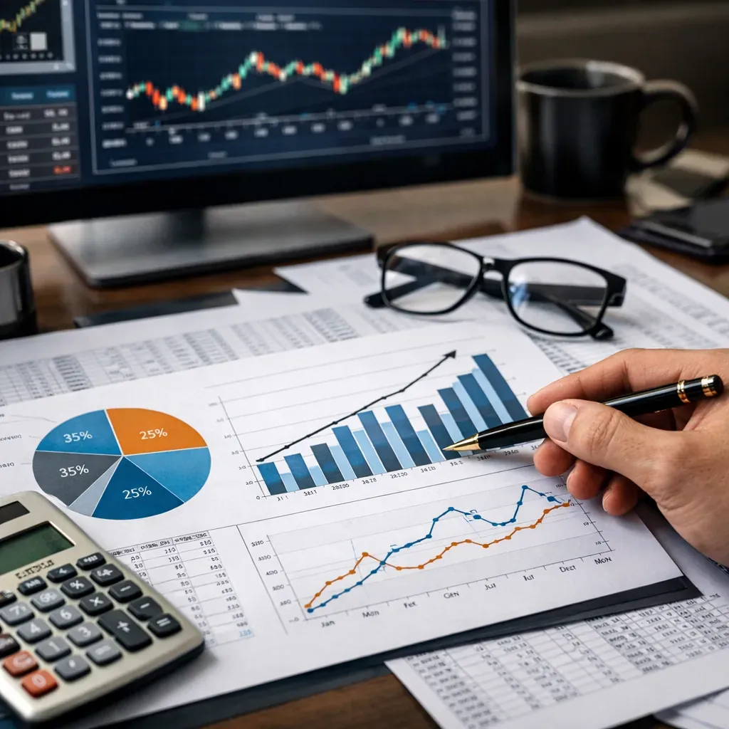 Financial graphs and analysis
