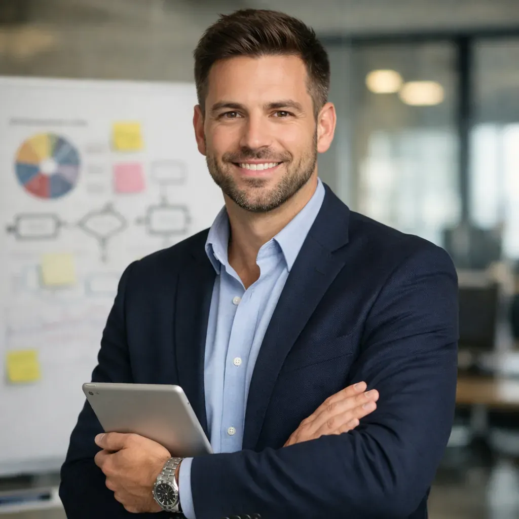 Professional Marketing Strategist Portrait