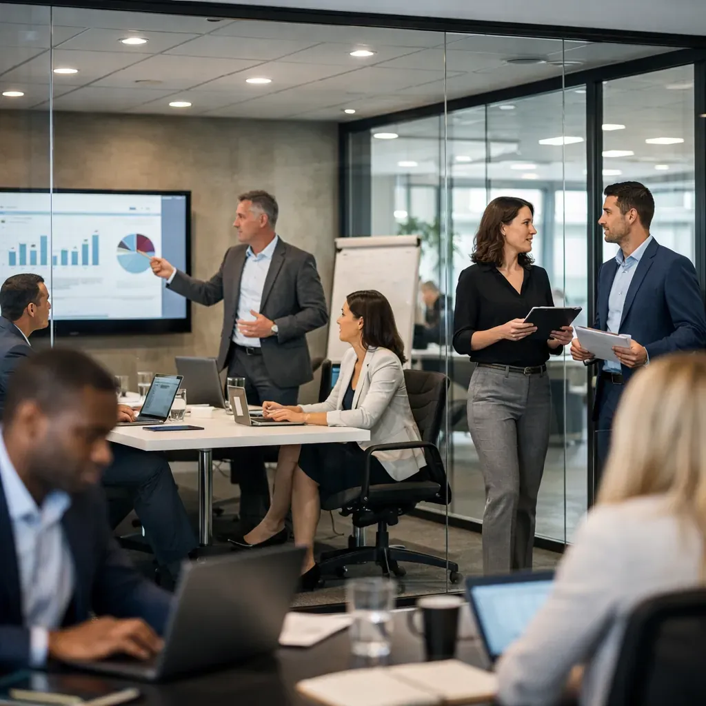 Corporate professional environment