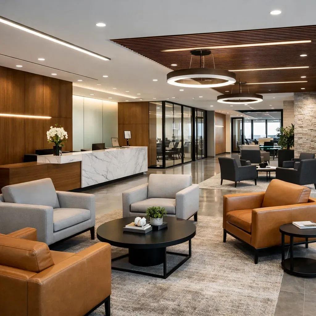 Modern corporate interior design