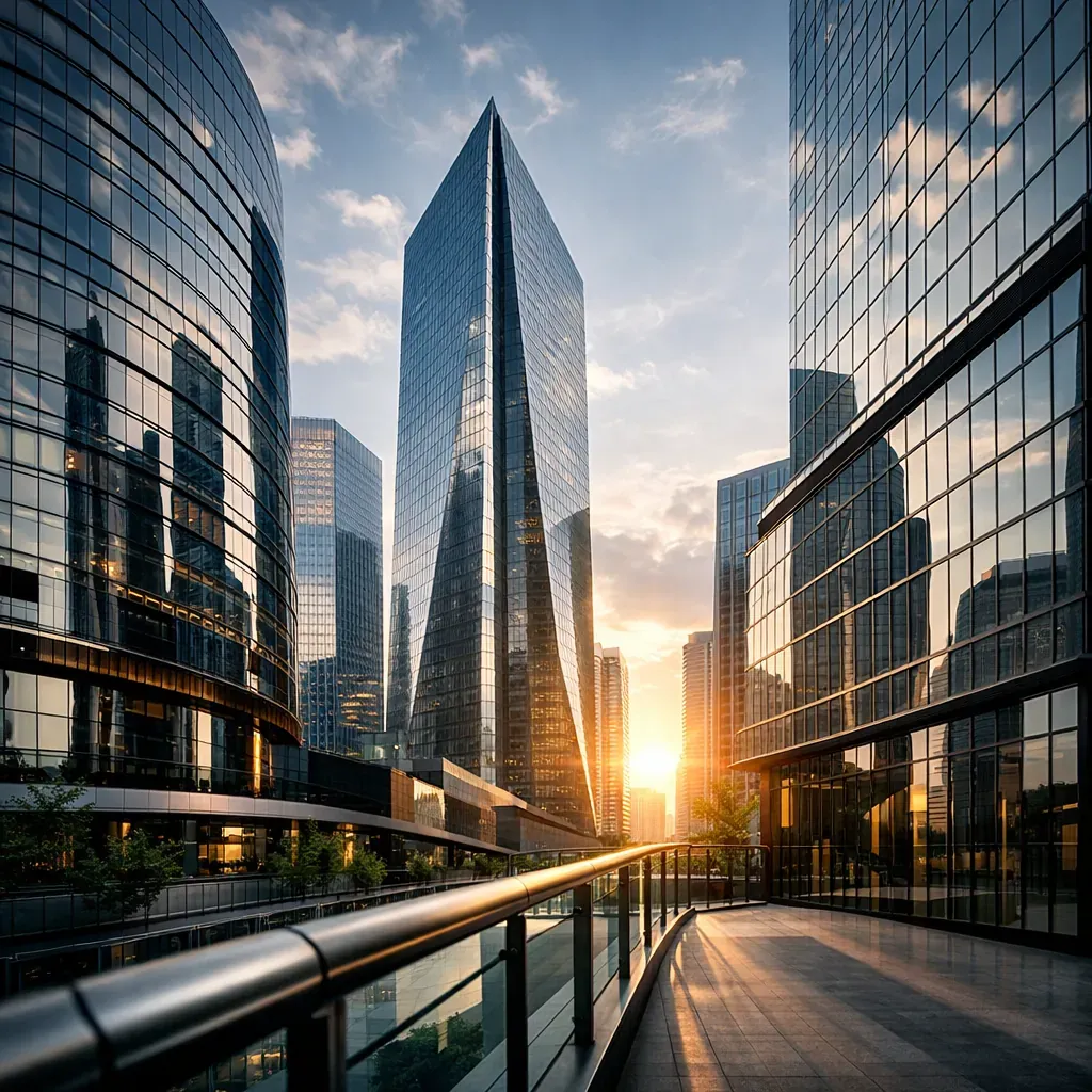 Modern corporate architecture reflecting strategic vision