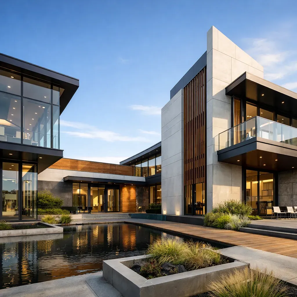 Modern exterior architecture