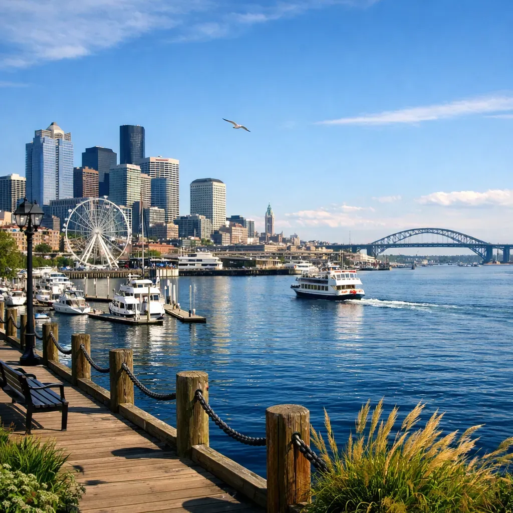 Waterfront view