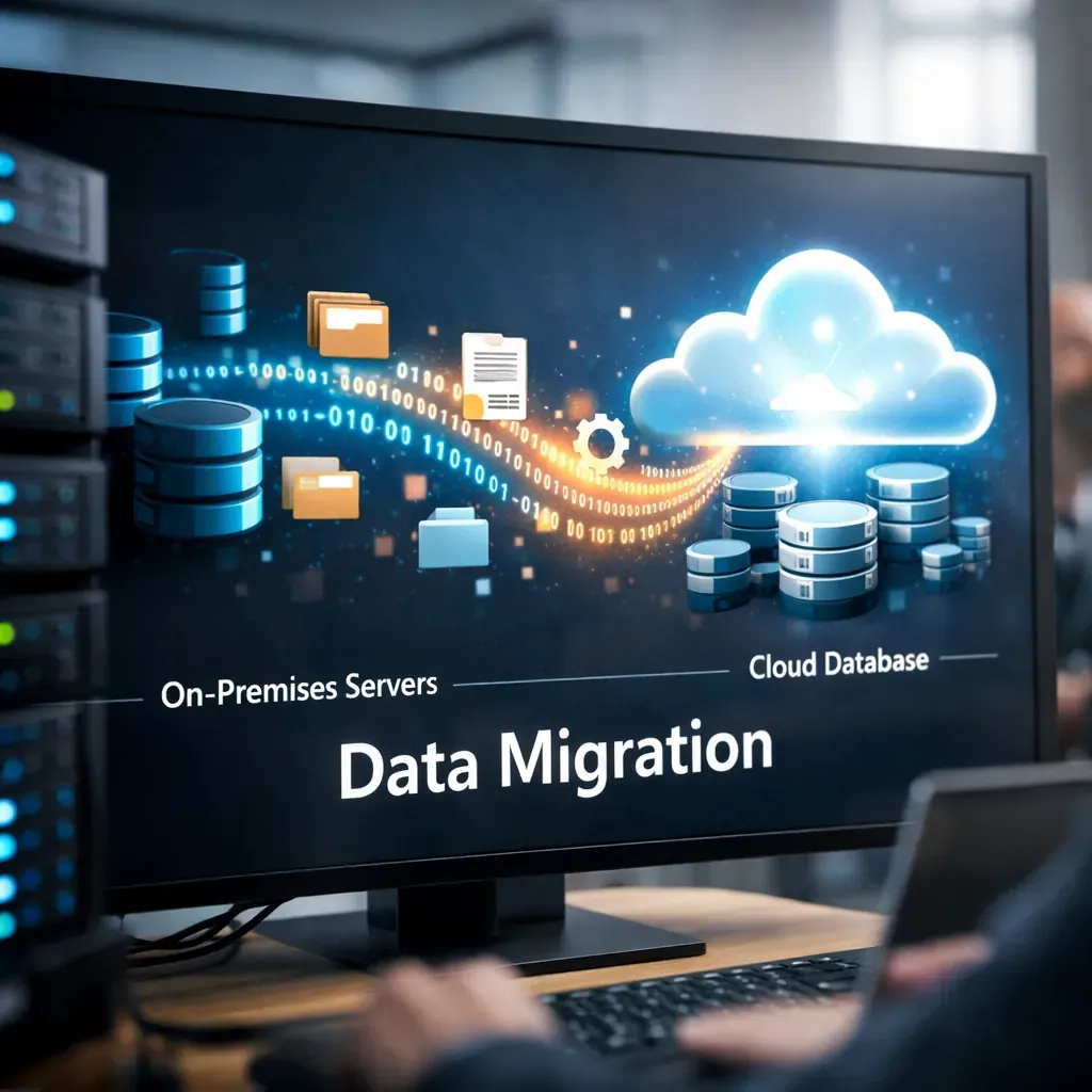 Data migration visualization
