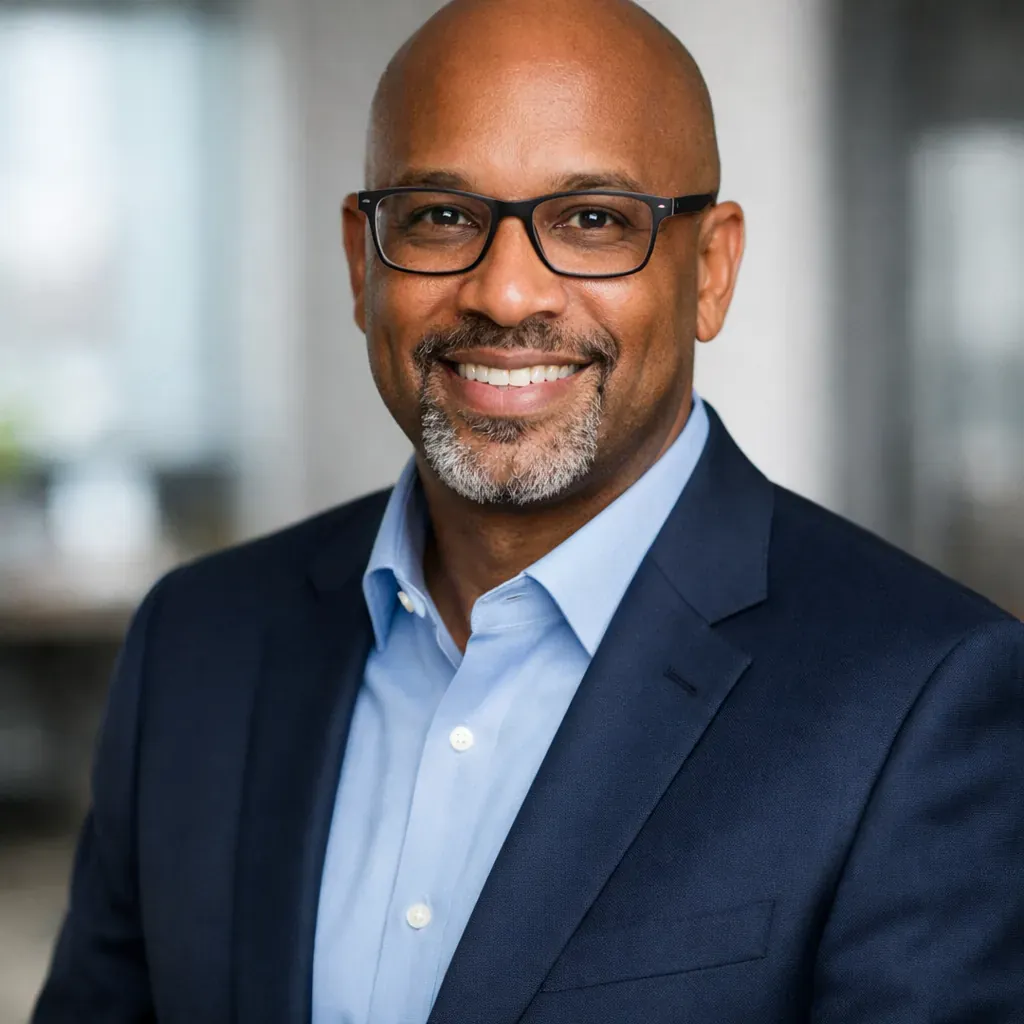 Professional portrait of Marcus Sterling, Fractional VP of Sales