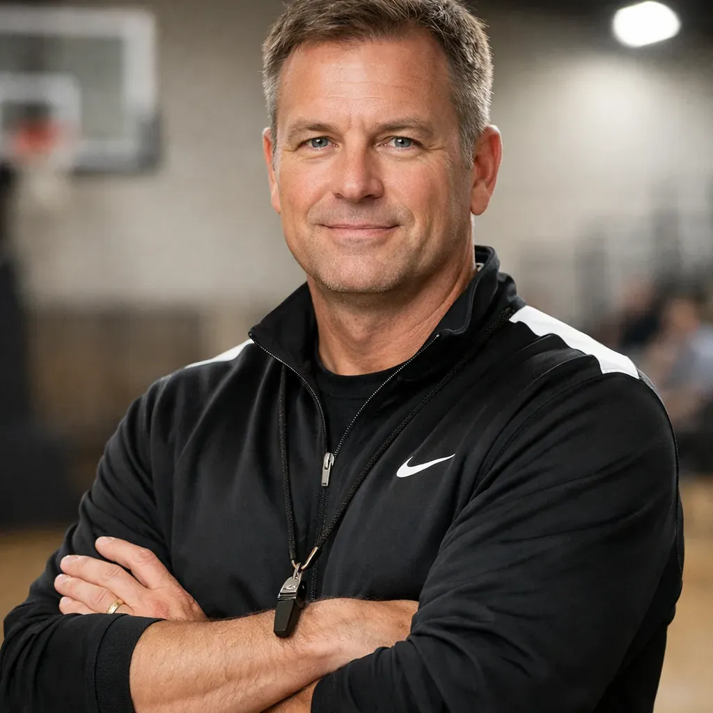 Professional portrait of coach
