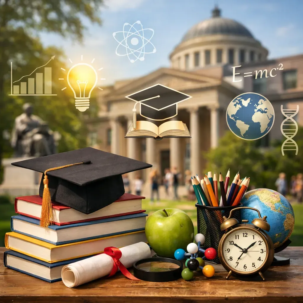 Abstract university concept
