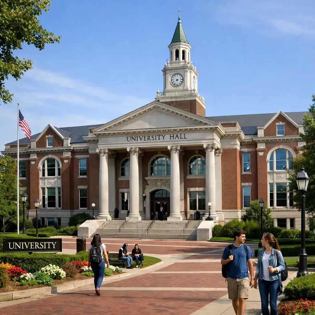 University campus building