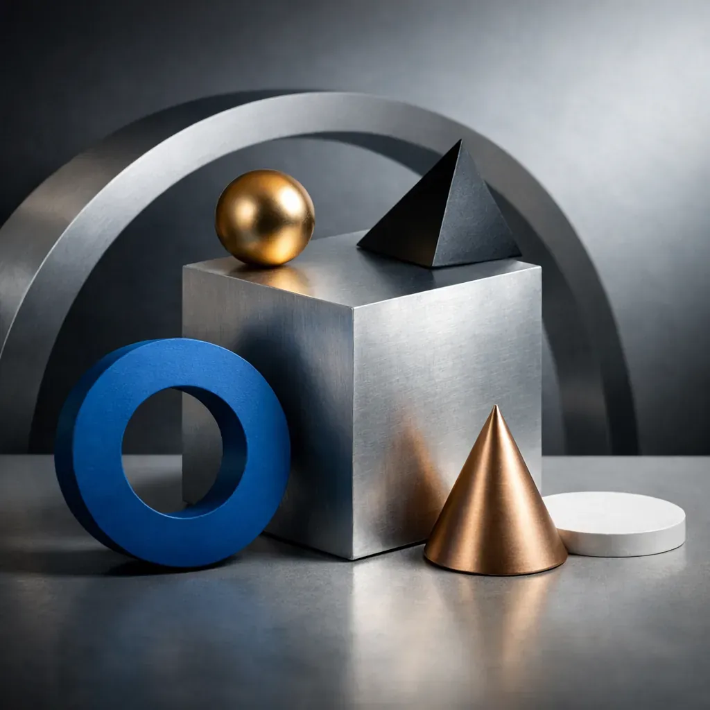 Colorful geometric shapes